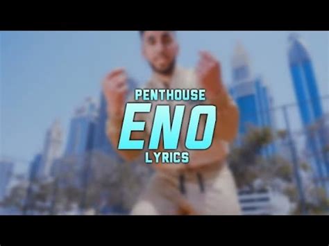 ich trag gerne rolex am arm|Eno – Penthouse Lyrics .